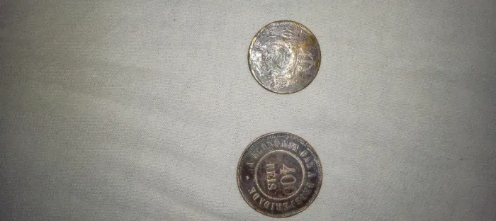 Moedas em reis antigas