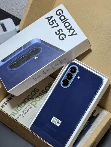 A57 5G 256GB NOVO LACRADO!