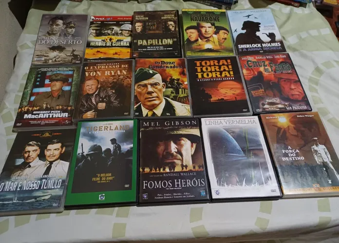Coleção guerra dvds originais lote