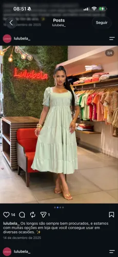 VESTIDO VERDE