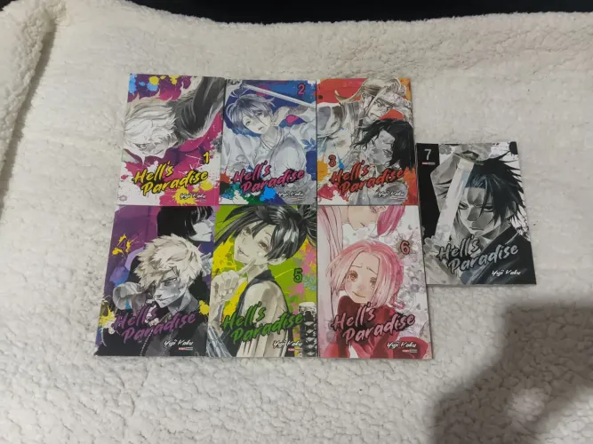 Mangá Hell's Paradise (Jigokuraku) - Volumes 1 ao 7