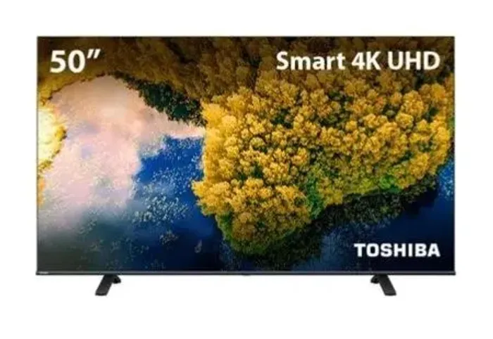 TV Toshiba 50" 4K Smart - Na caixa Lacrada