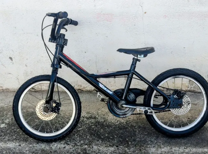 Bicicleta aro 16 com freio a disco