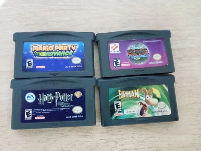 Jogos Nintendo game boy advance gba