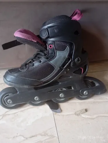 Patins 34 a 36 emborrachado. Semi-novo
