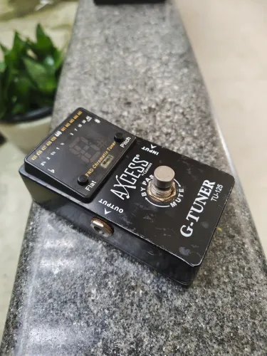Pedal afinador para guitarra