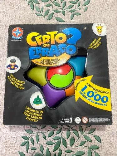 Certo ou Errado? Estrela