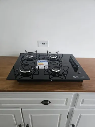 Fogão CookTop 4 Bocas, Braslar