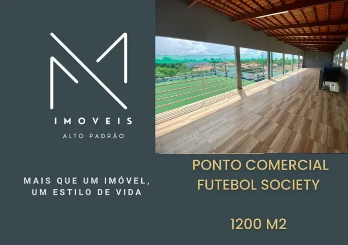 VENDE-SE Quadra de futebol society, excelente oportunidade de negócio.