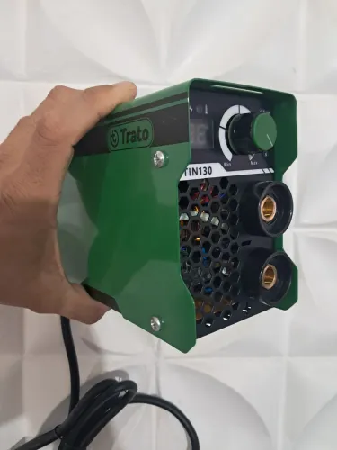 Inversora de solda 130 amperes nova zero