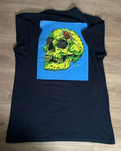 camisa manga curta element hirotton skull azul marinho