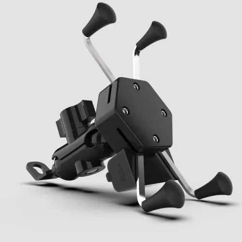 Suporte Universal Aprovado Anatel para Moto - Stallion, Carregador Turbo USB