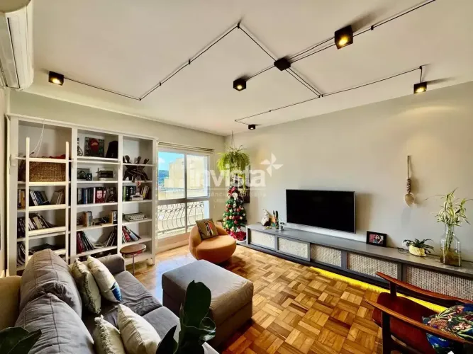 Frente Mar | 144m² | 3 Dorms (1 Suíte) | Reformado | Andar Alto | Ponta da Praia