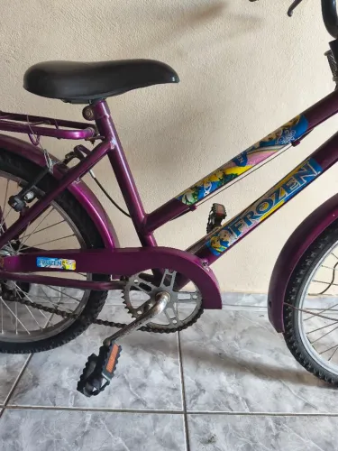 Bicicleta infantil lilas