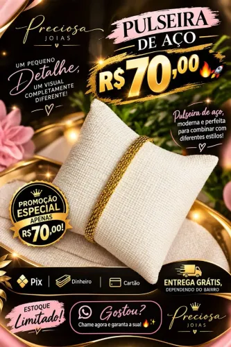 Pulseira femenina