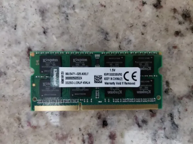 Memoria Ram Notebook 8gb DDr3 1333
