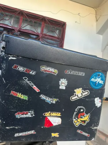 Baú mais suporte cg 160