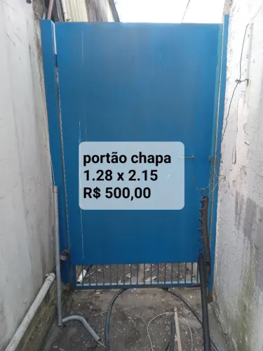 Portão social 
