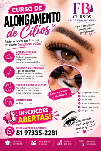 FB cursos profissionalizante