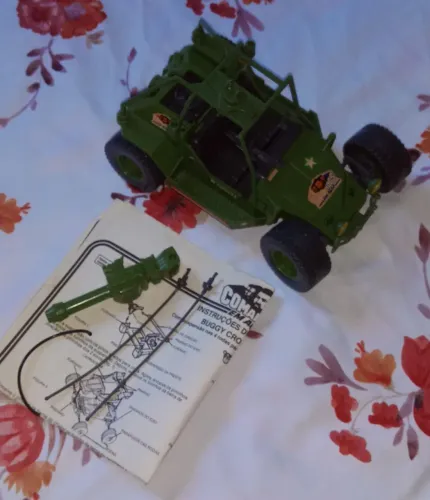 Buggy Cross GI Joe Comandos em Ação - completo - Hasbro