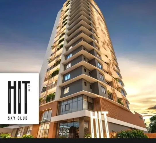 APARTAMENTO HIT SKY CLUB 1Q C/ VAGA DE GARAGEM FRENTE UNIEVANGÉLICA AO LADO HOSPITAL ÂNIMA