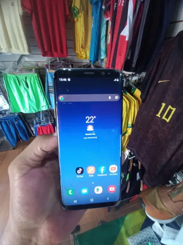 SAMSUNG S8 64GB 4GB RAM INTERNET 5G COM SISTEMA  (NFC) E LEITOR DE BIOMETRIA 