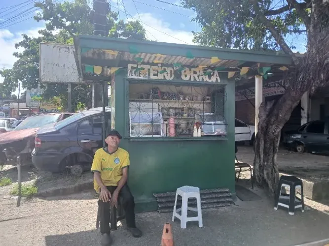 Comecio pequeno para lanches