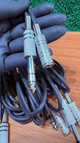 Cabo Extensor P2 Fêmea x P10 Macho 5M - Áudio Estéreo de Alta Qualidade, Entrega Grátis!