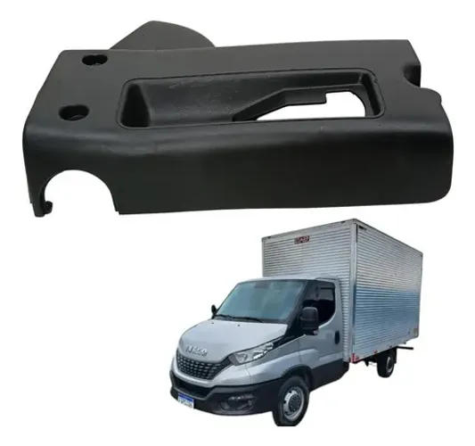 Moldura Rádio Painel Iveco Daily 2019 A 2024 Preto