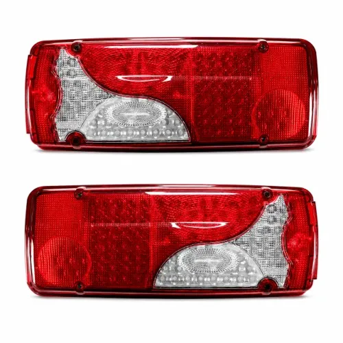 Par Lanterna Traseira Botinha Led 24v Scania S4 S5