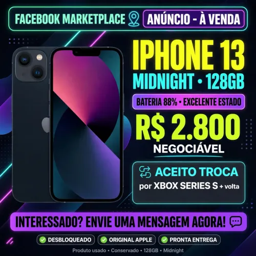 Vendo ou troco iPhone 13