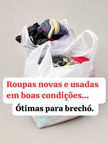 Roupas novas e usadas