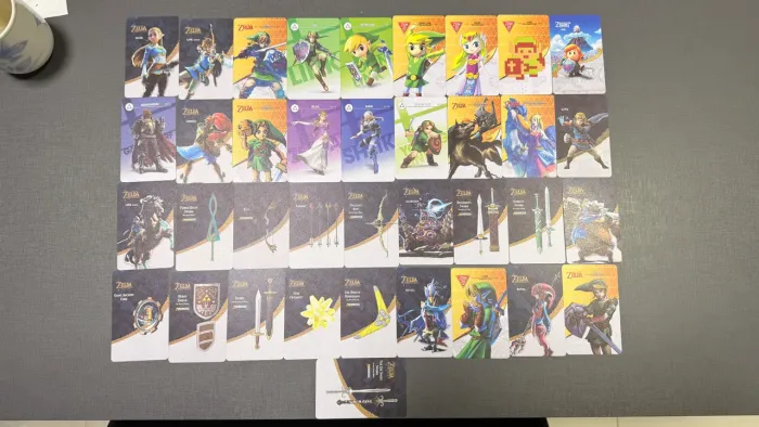 Kit Amiibo Cards Zelda