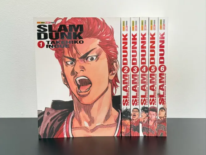 Mangá Slam Dunk Volumes 1 a 6