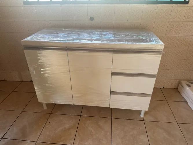 Balcão de pia 100% MDF / NOVO / entregamos