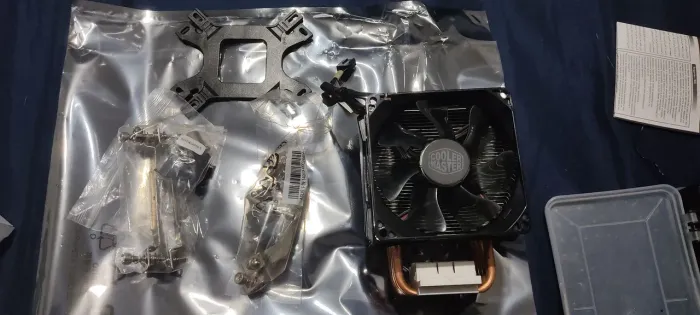 Processador I7 7700 + AirCooler Cooler Master