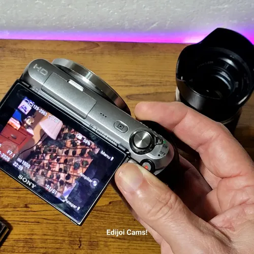 Sony câmera mirrorless NEX C3 + lente e acessórios PROMO DE FINDE!
