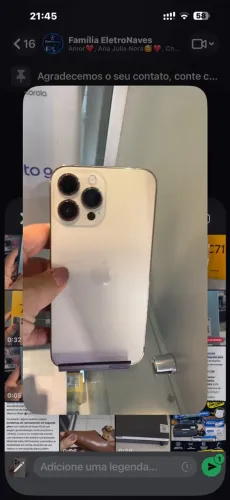 iPhone 13 Pro Max 128gb Semi novo