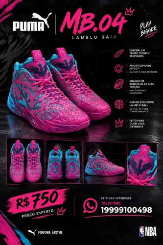 Tênis de basquete MB 05 Lamelo Ball