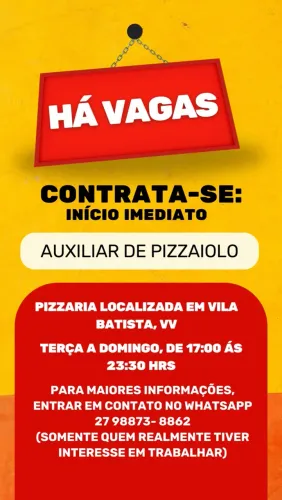 Contrata-se com urgência 