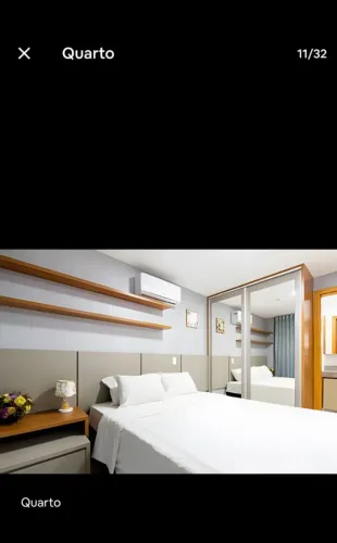 Apartamento DF Century Plaza 1 quarto 43m2 - Todo mobiliado (andar alto)