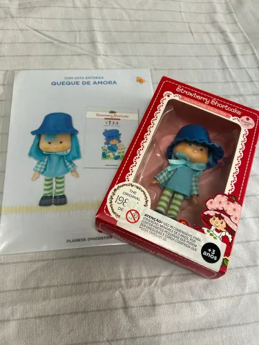 Boneca Moranguinho Planeta Deagostini | Strawberry Shortcake - Queque de Amora  