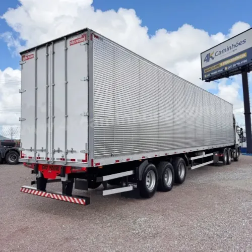 Carreta Baú Furgão Alumínio 30 Pallets - 2026