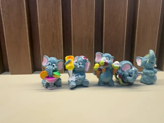 Coleção Elefantinhos Kinder Ovo - Clássicos antigos