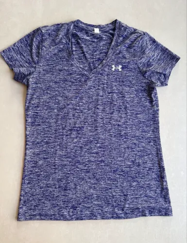 Camiseta Under Armour mesclada feminina / P