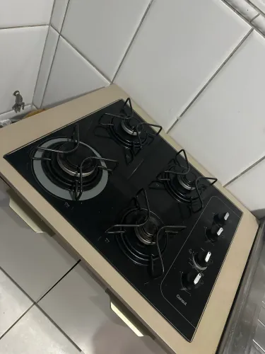 Cozinha completa com fogão cooktop cônsul 