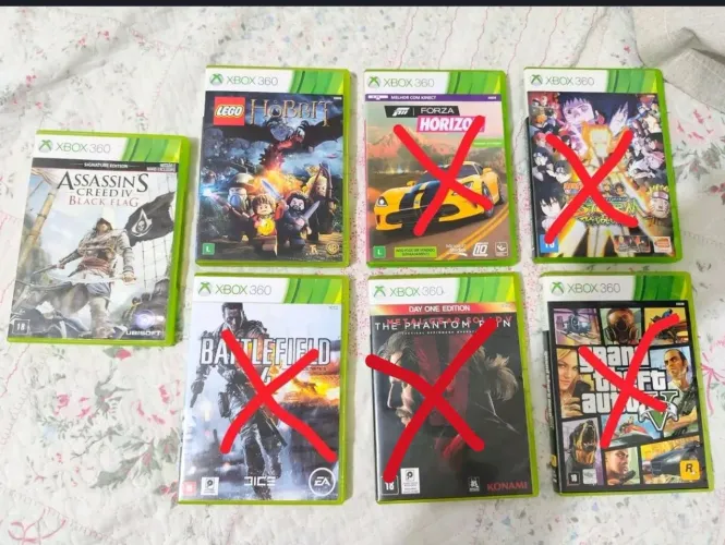 Lote com 2 jogos Xbox 360 - Ótimo estado!