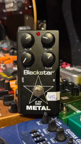 Pedal Metal LT Black Star Extreme Distortion 