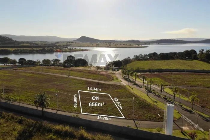TERRENO À VENDA 656M² - CONDOMÍNIO FECHADO- QUINTA DOS NOBRES - CÁSSIA MG