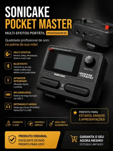 Pedaleira sonikake pocket master